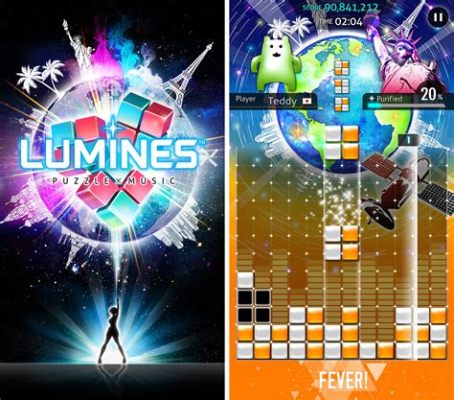 Lumines! Wspaniałe połączenie muzyki i puzzli w stylu tetrisa!