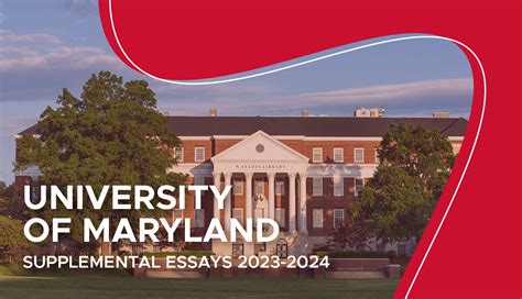 Does University of Maryland Have Supplemental Essays? Exploring the Intricacies of College Applications